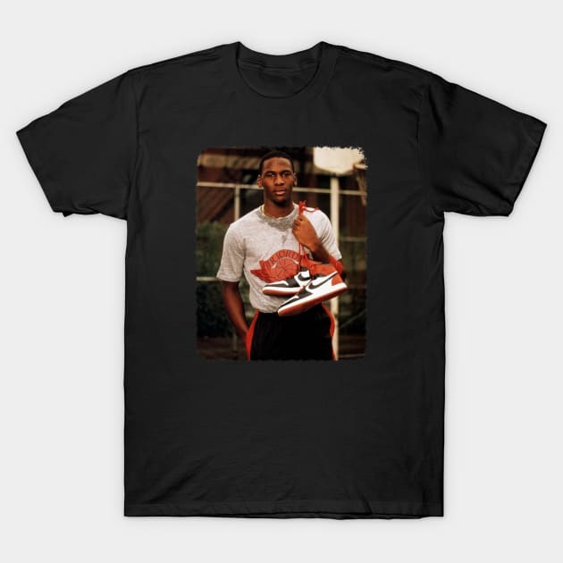 Michael Jordan - Vintage T-Shirt by GoodMan999